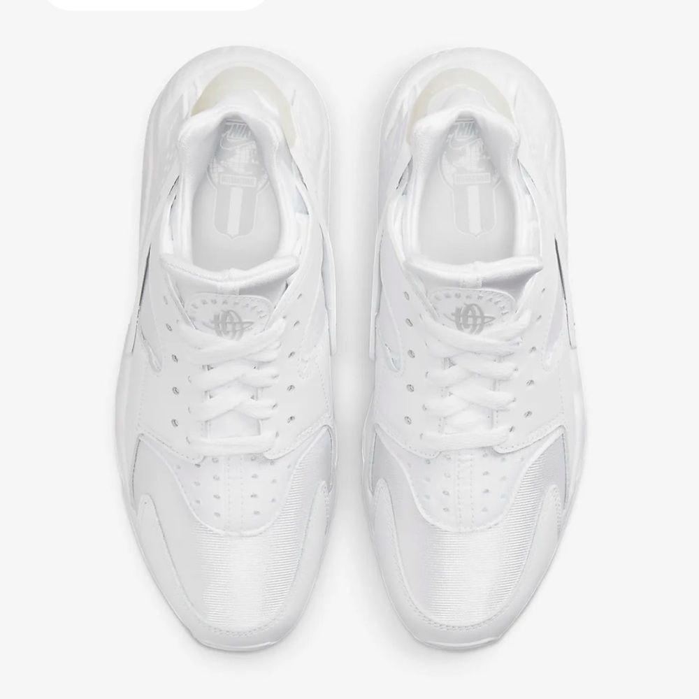 White Nike Huarache Shoes
